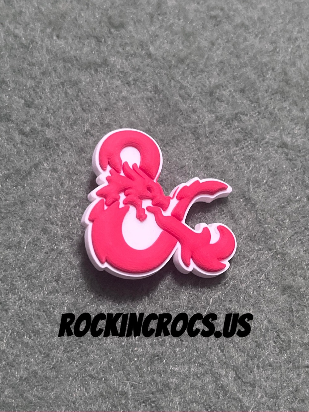Into the Upside Down Croc Charm